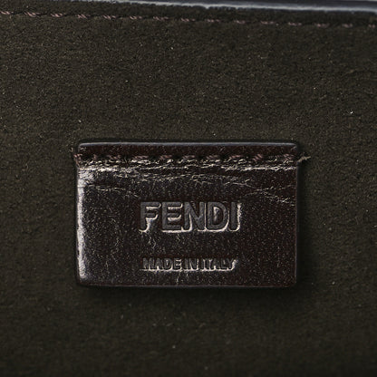 Fendi Glazed Python Crossbody Bag Red 5 of 9