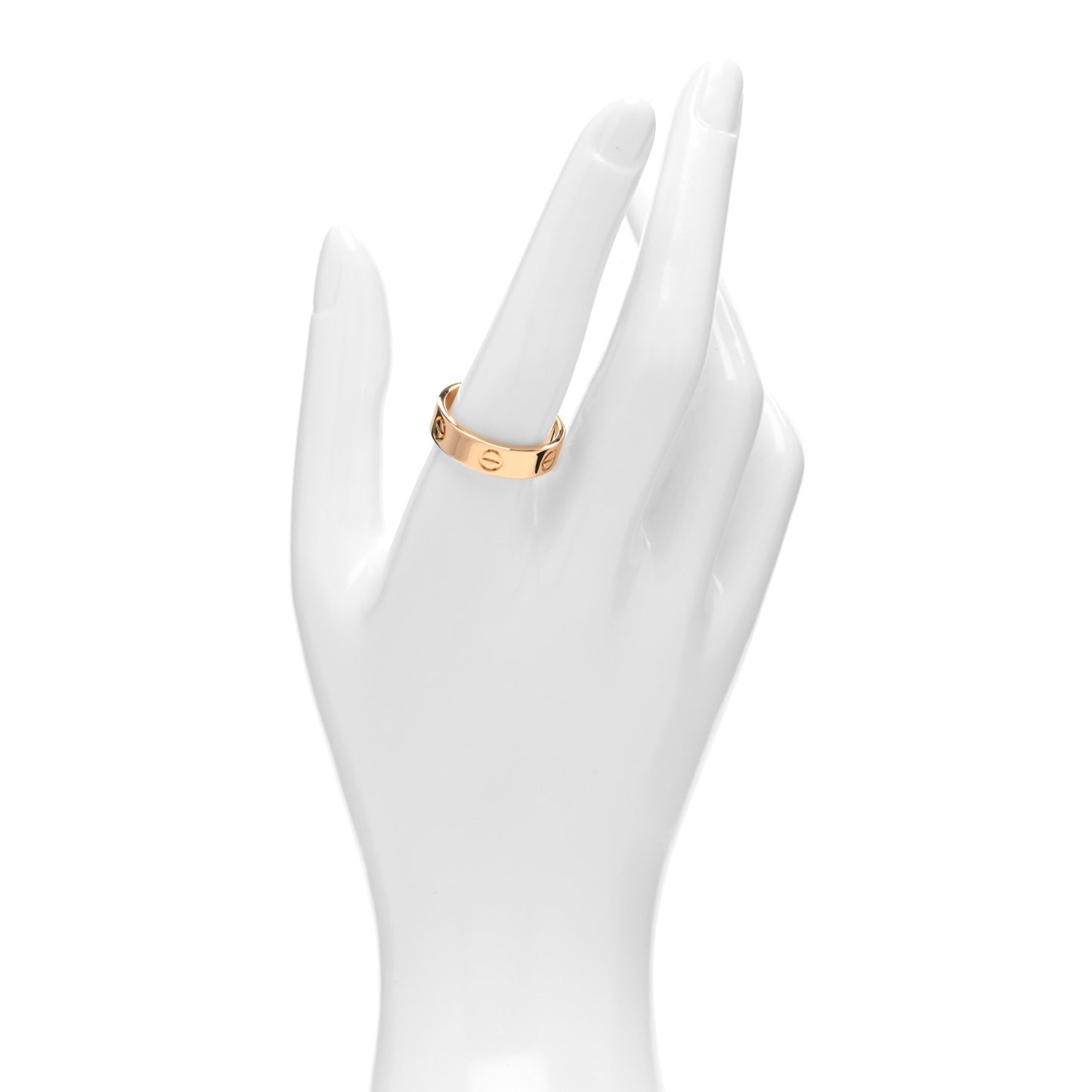 18K Pink Gold 5.5mm LOVE Ring 59 8.75