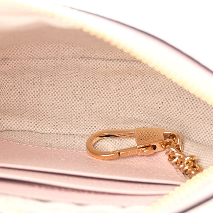 Gucci Monogram Jumbo GG Textured Dollar Calfskin Mini Ophidia Half Moon Hobo Beige Perfect Pink 5 of 10
