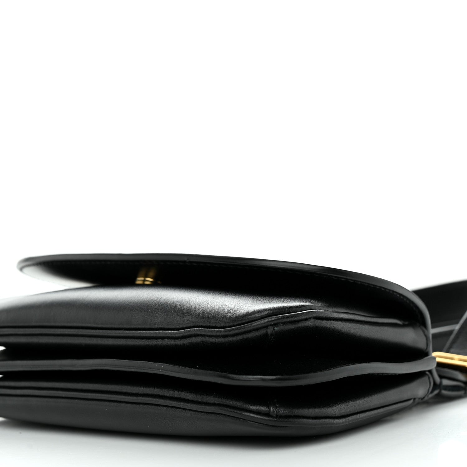 Saint Laurent Smooth Calfskin Small Charlie Shoulder Bag Black 10 of 11