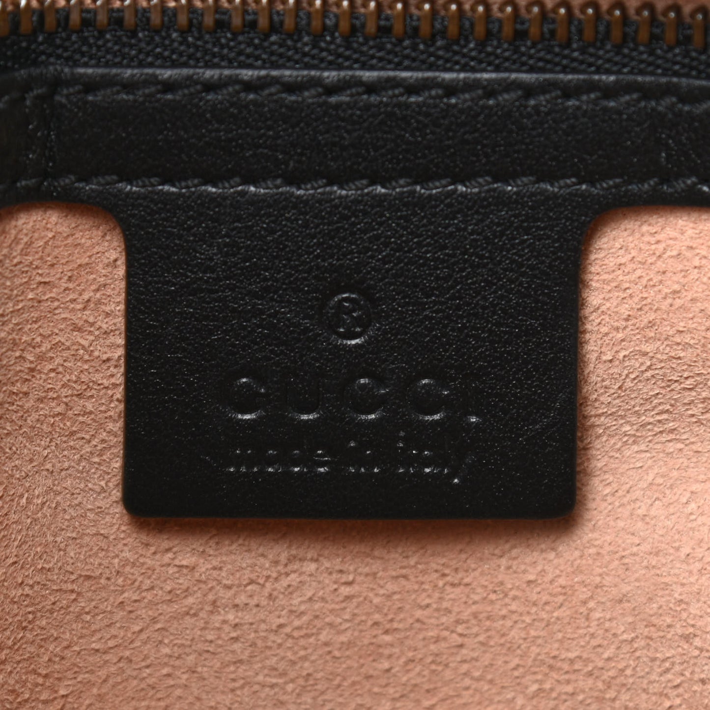 Calfskin Matelasse Medium GG Marmont Shoulder Bag Black