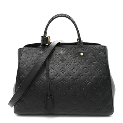 Louis Vuitton Empreinte Montaigne GM Black 1 of 10