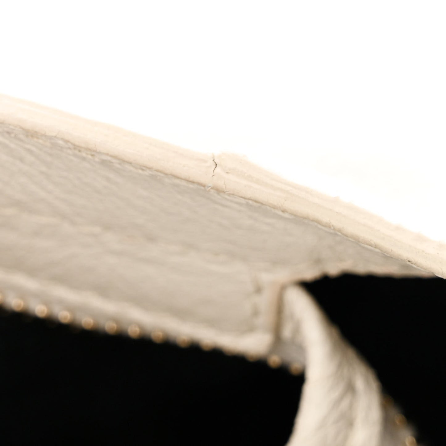 Agneau Giant 12 Gold Hardware S City White