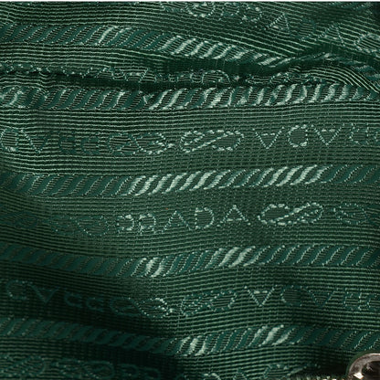 Prada Saffiano Lux Mini Galleria Double Zip Tote Acquamarina 10 of 10