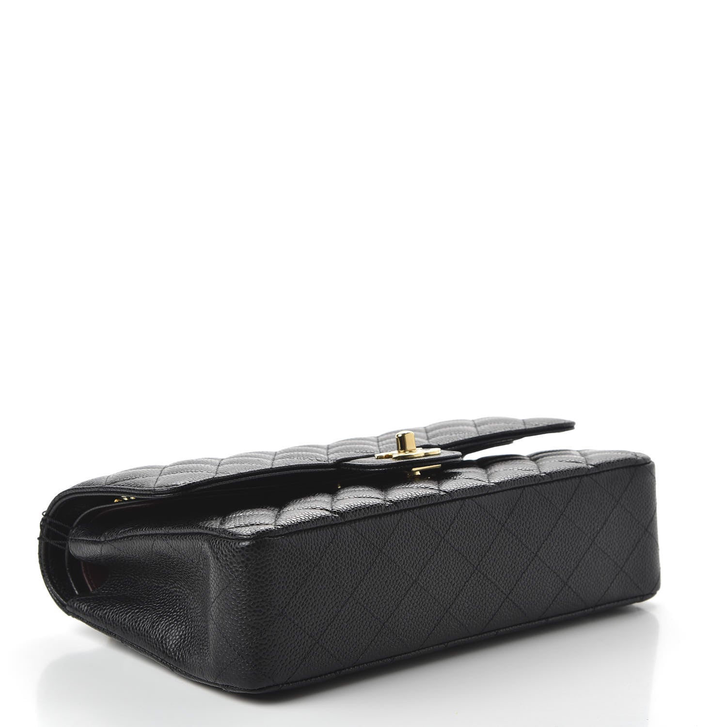 Chanel Caviar Quilted Medium Double Flap Black 4 of 11