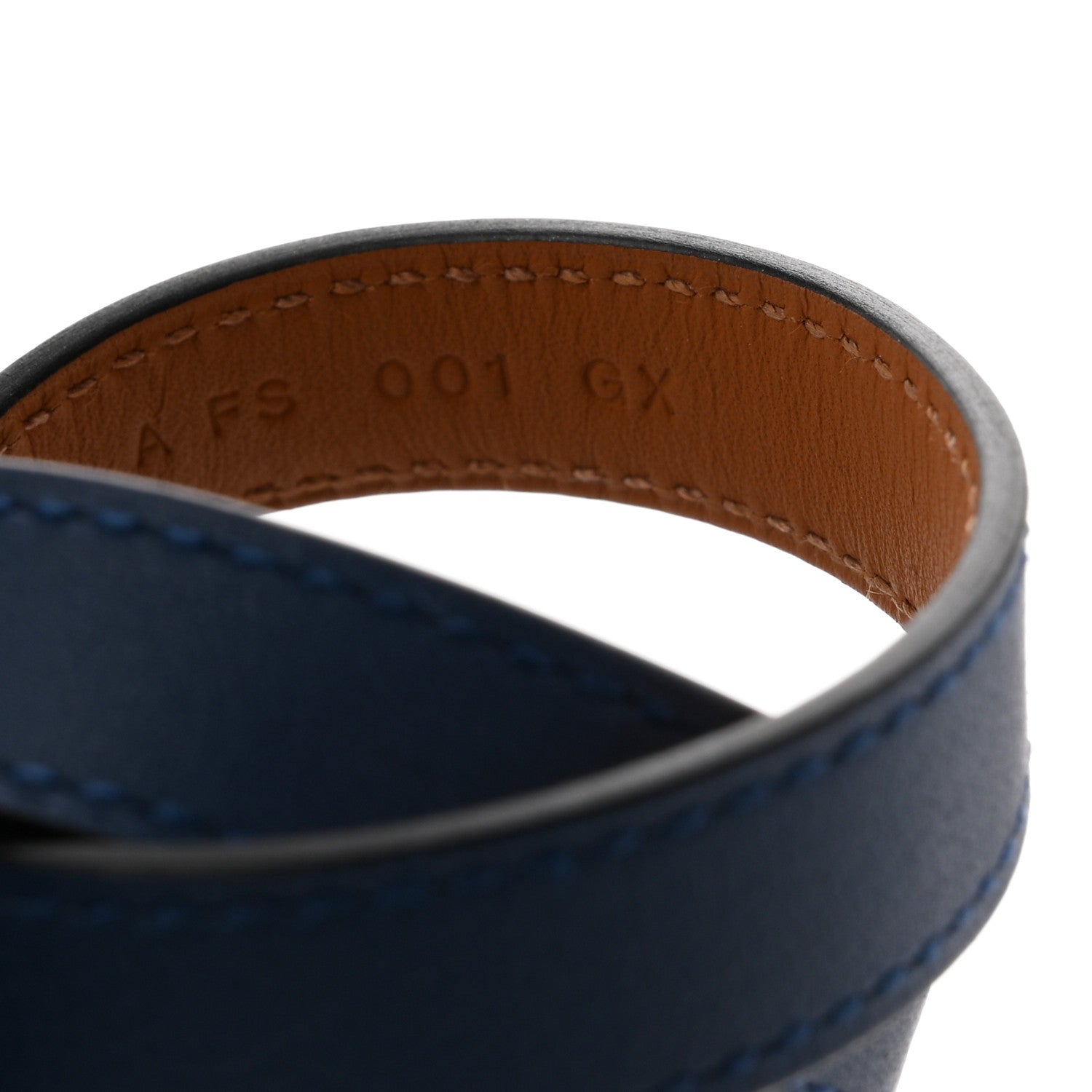 Hermes Swift Kelly Double Tour Bracelet XS Bleu Agate 5 of 6