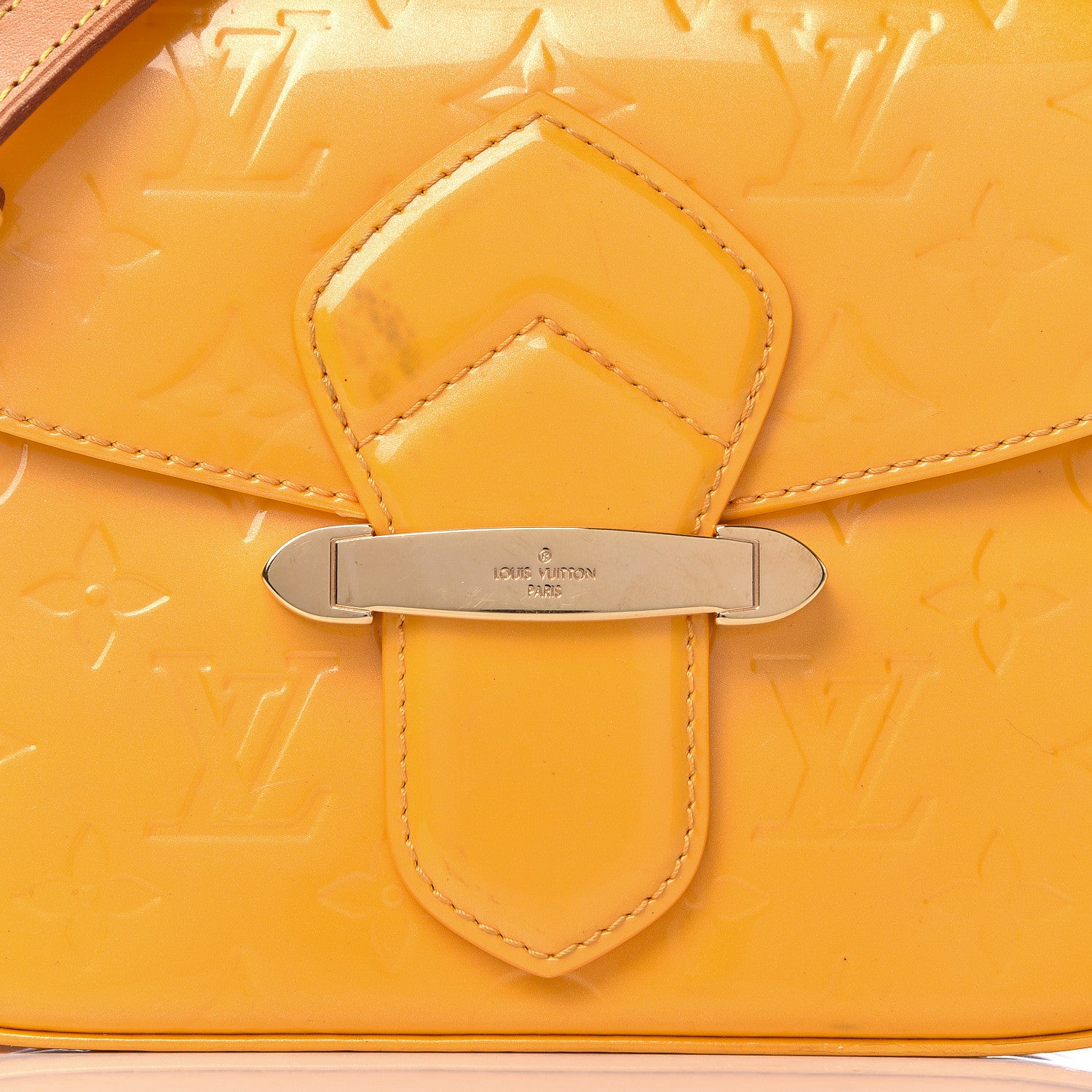 Louis Vuitton Vernis Bellflower PM Jaune Passion 16 of 16