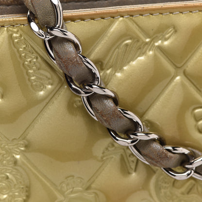 Chanel Patent Calfskin Lucky Symbols Pochette Gold 16 of 17