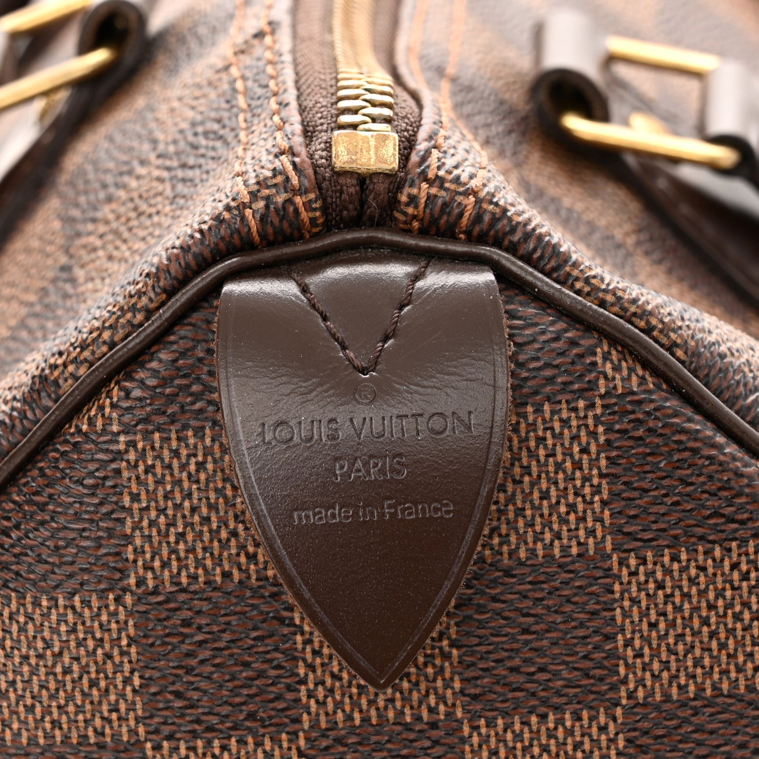 Louis Vuitton Damier Ebene Speedy 25 6 of 10