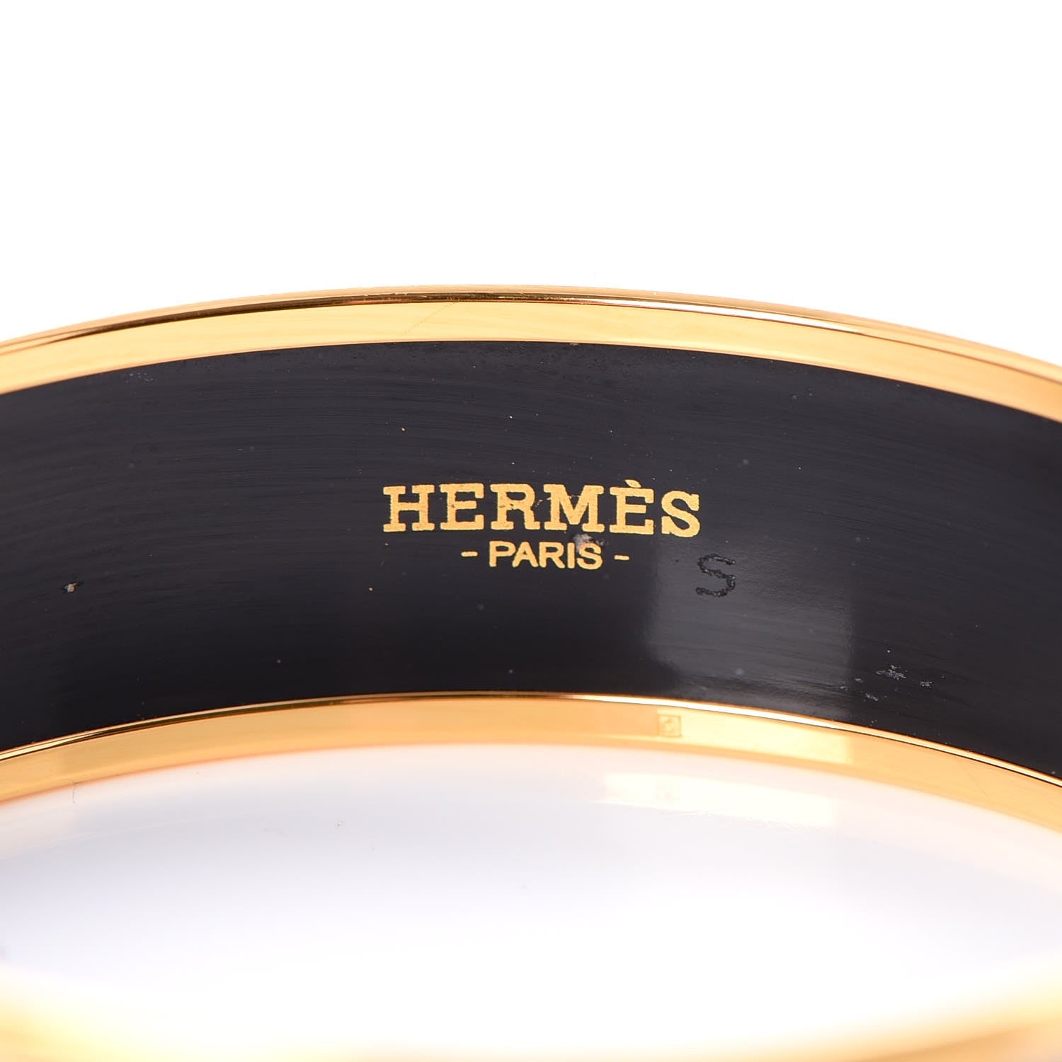 Hermes Enamel Printed Wide Bracelet 65 5 of 5