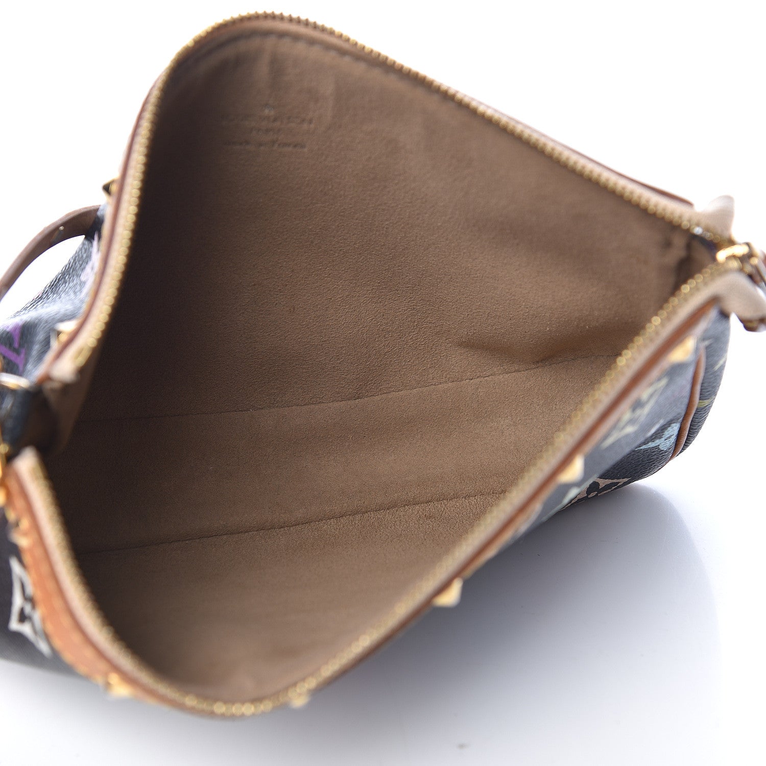 Louis Vuitton Monogram Multicolor Pochette Accessories Black 5 of 16