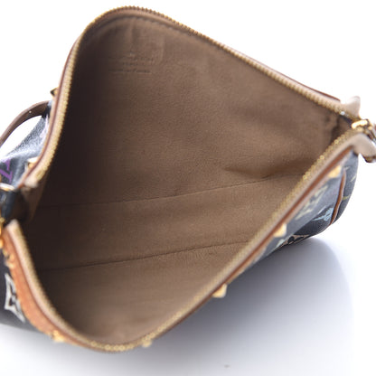 Louis Vuitton Monogram Multicolor Pochette Accessories Black 5 of 16