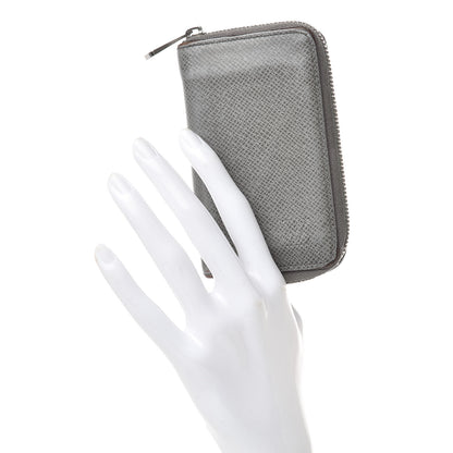 Louis Vuitton Taiga Zippy Coin Purse Vertical Glacier 2 of 20
