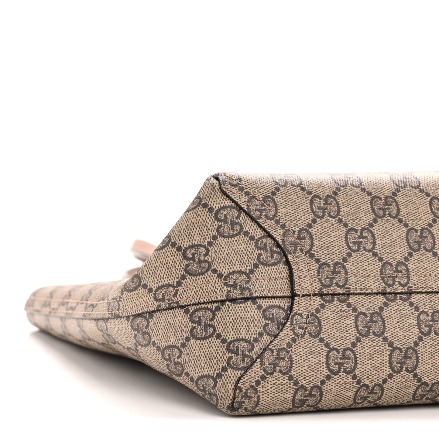 GG Supreme Monogram Small Reversible Tote Dark Cipria