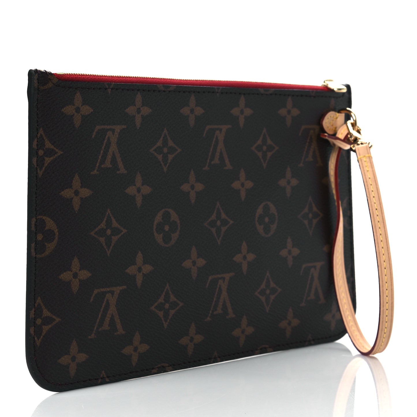 Monogram Neverfull MM GM Pochette Cherry