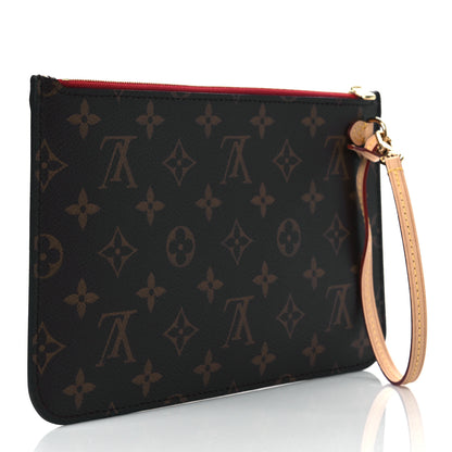 Louis Vuitton Monogram Neverfull MM GM Pochette Cherry 3 of 9