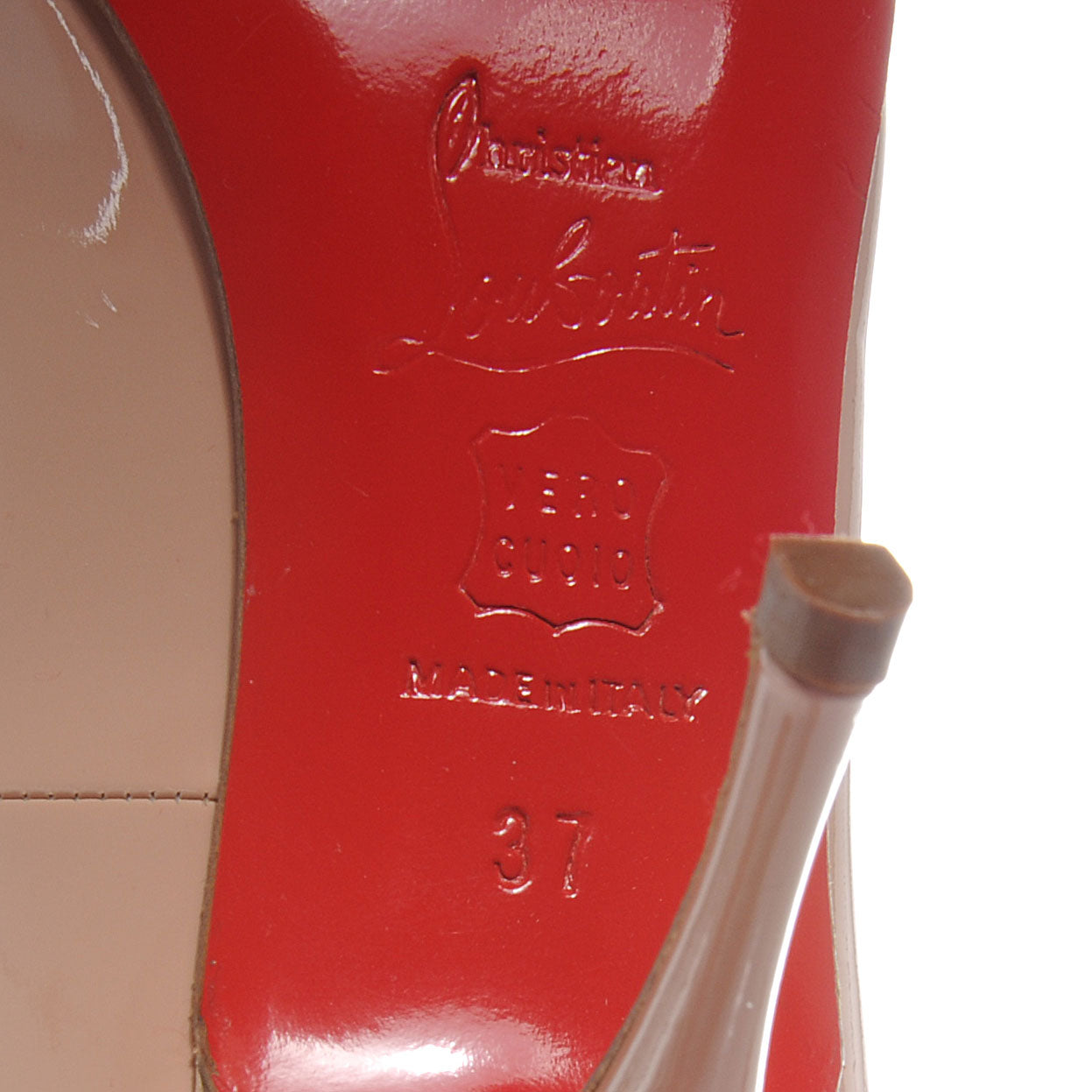 Patent Mater Claude 85 Pumps 37 Nude