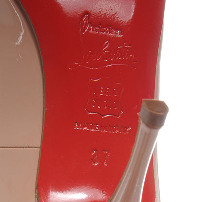 Christian Louboutin Patent Mater Claude 85 Pumps 37 Nude 6 of 6