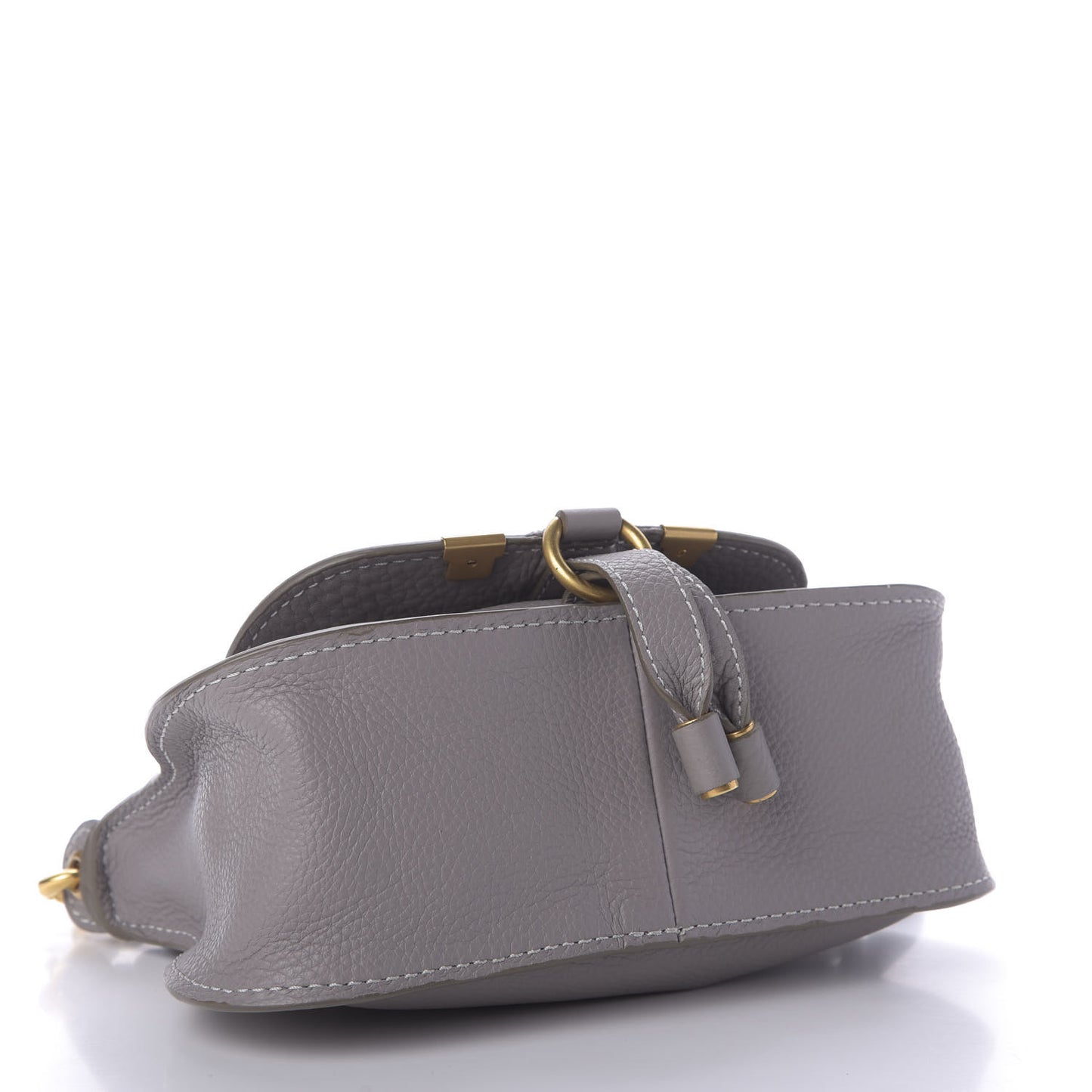 Calfskin Mini Marcie Satchel Cashmere Grey
