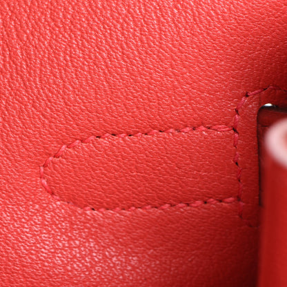 Hermes Taurillon Clemence Birkin 35 Bougainvillea 15 of 34