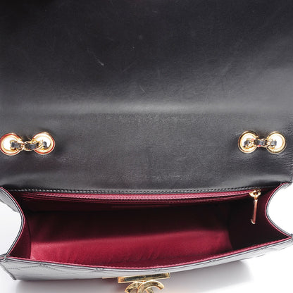 Chanel Lambskin Medium Golden Class Flap Black 8 of 8