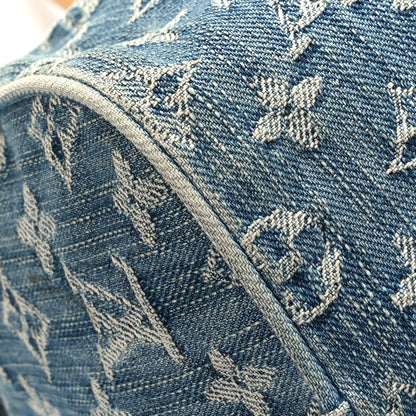 Louis Vuitton Monogram Denim Neo Speedy Blue 9 of 12