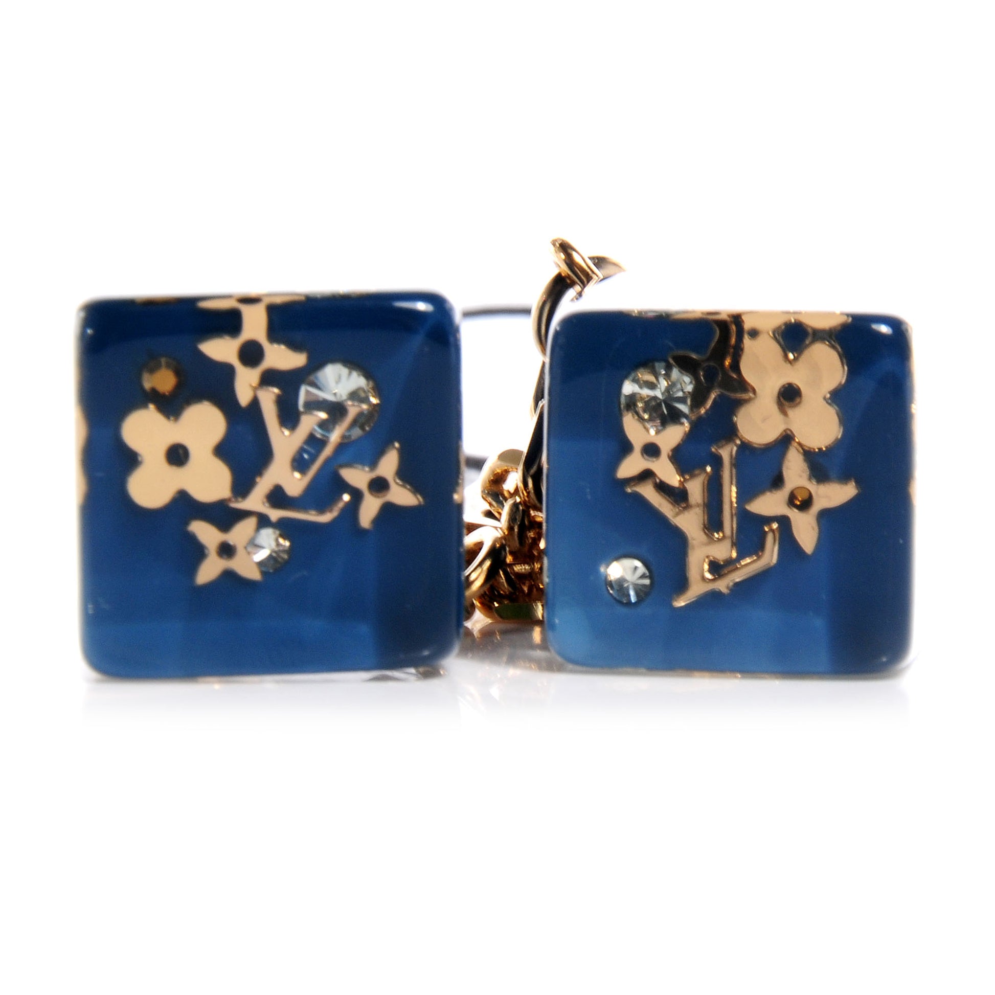Louis Vuitton Inclusion Cell Phone Charm Blue 3 of 4