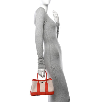 Hermes H Viking Negonda Neo Garden 23 Ecru Capucine 2 of 11