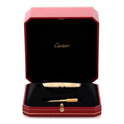 Cartier 18k Yellow Gold Love Bracelet 18 7 of 7