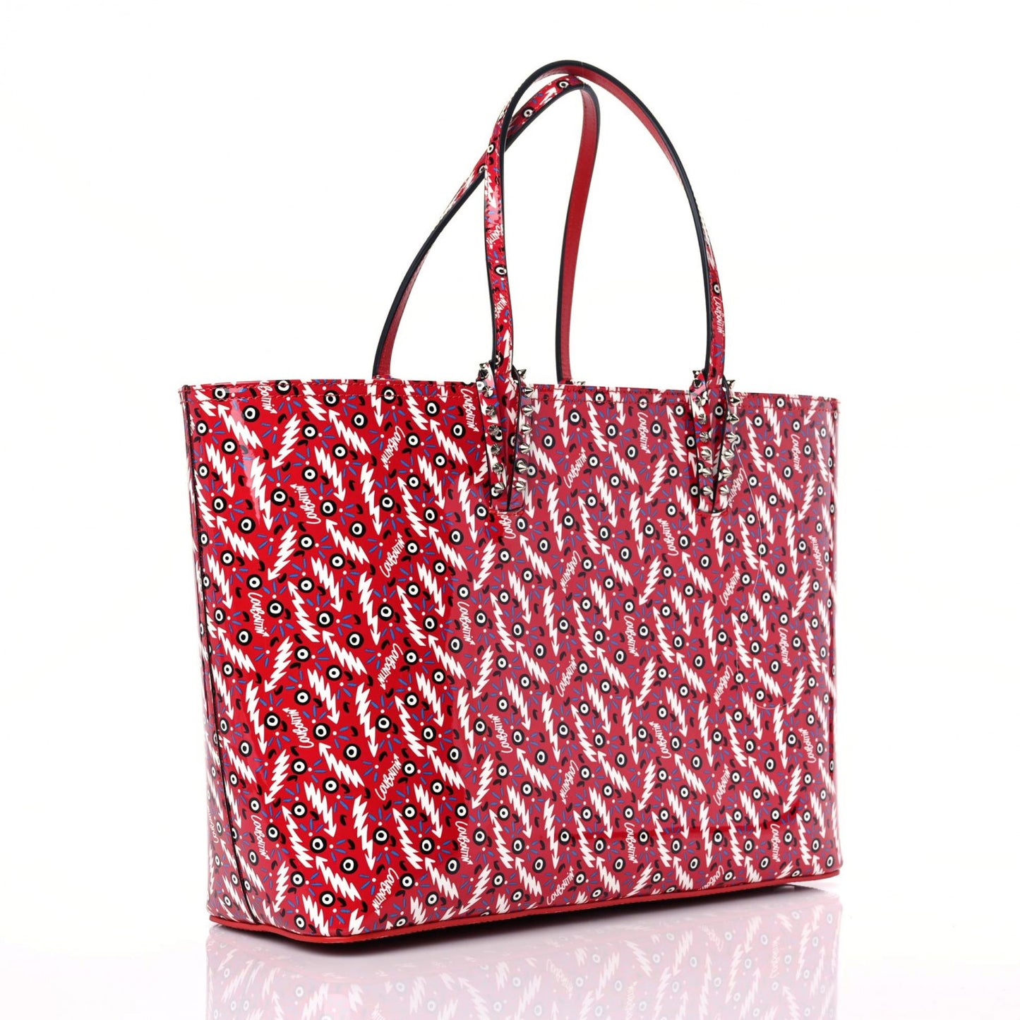 Patent Ginzana East West Cabata Tote Loubi