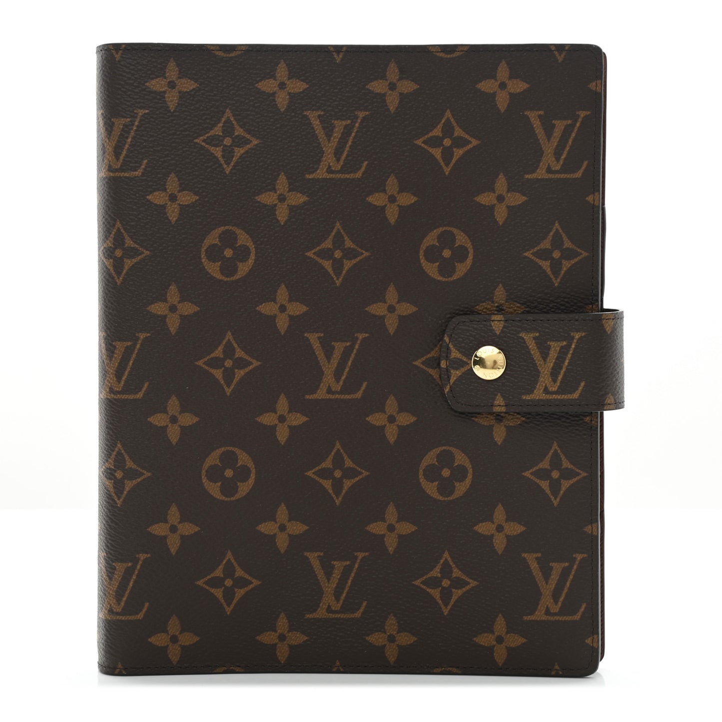 Monogram Large Ring Agenda Cover