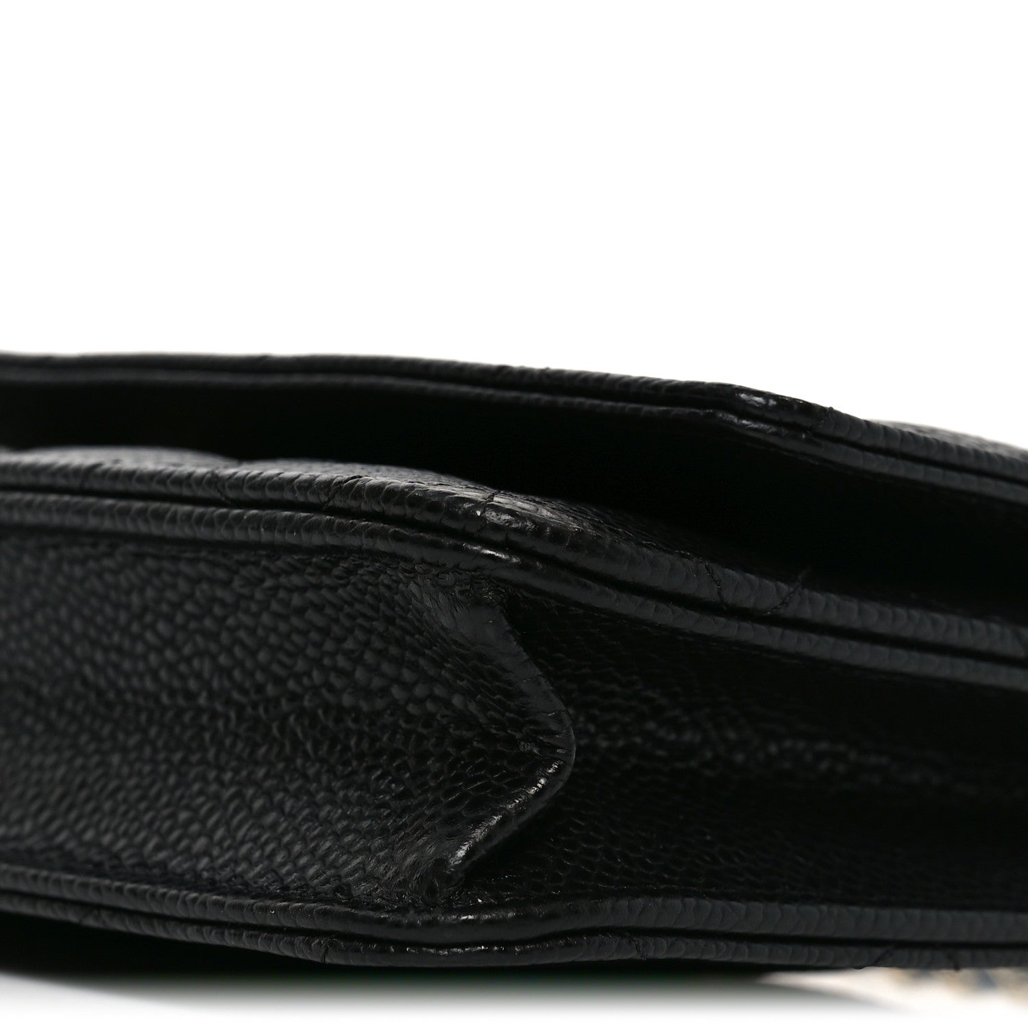 Chanel Caviar Quilted Wallet on Chain WOC Black 10 of 11