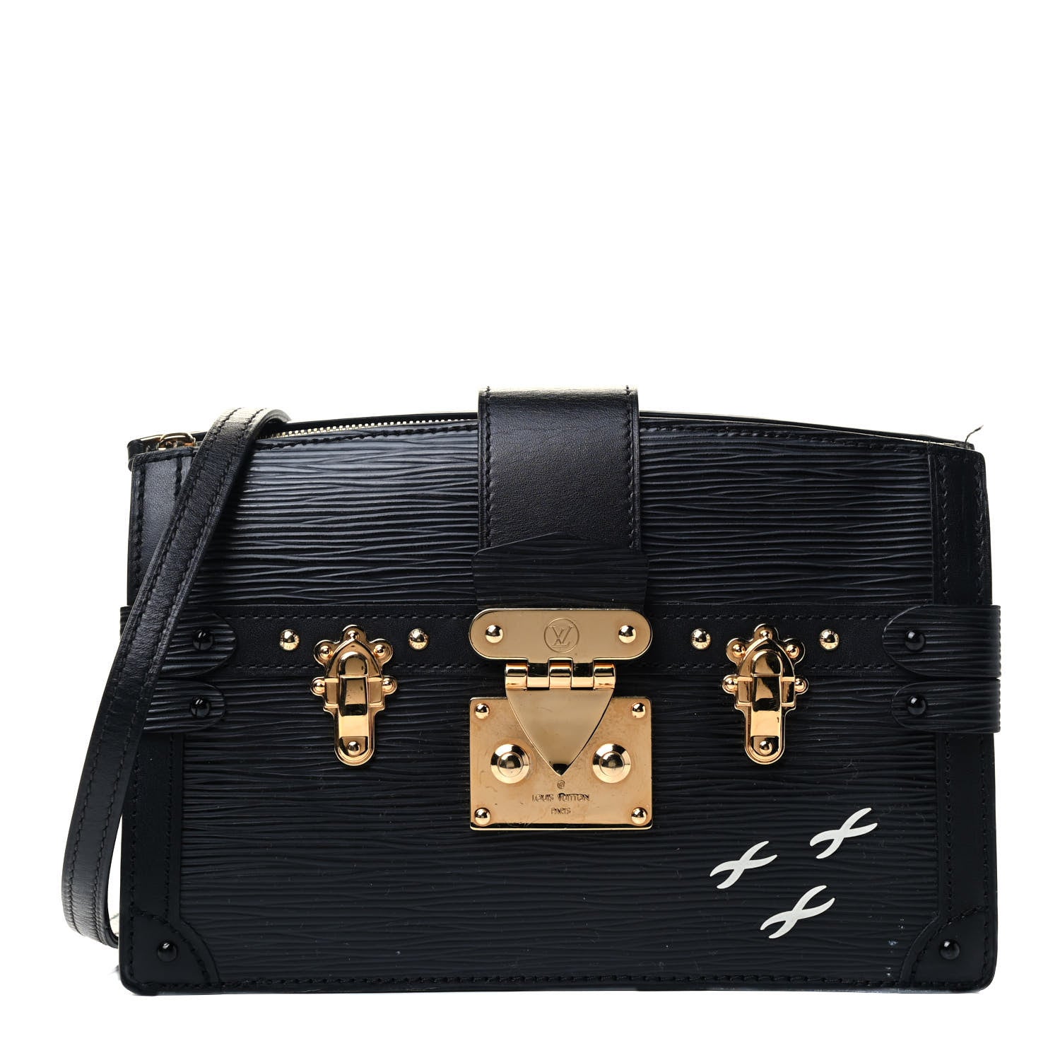 Louis Vuitton Epi Trunk Clutch Black 1 of 4