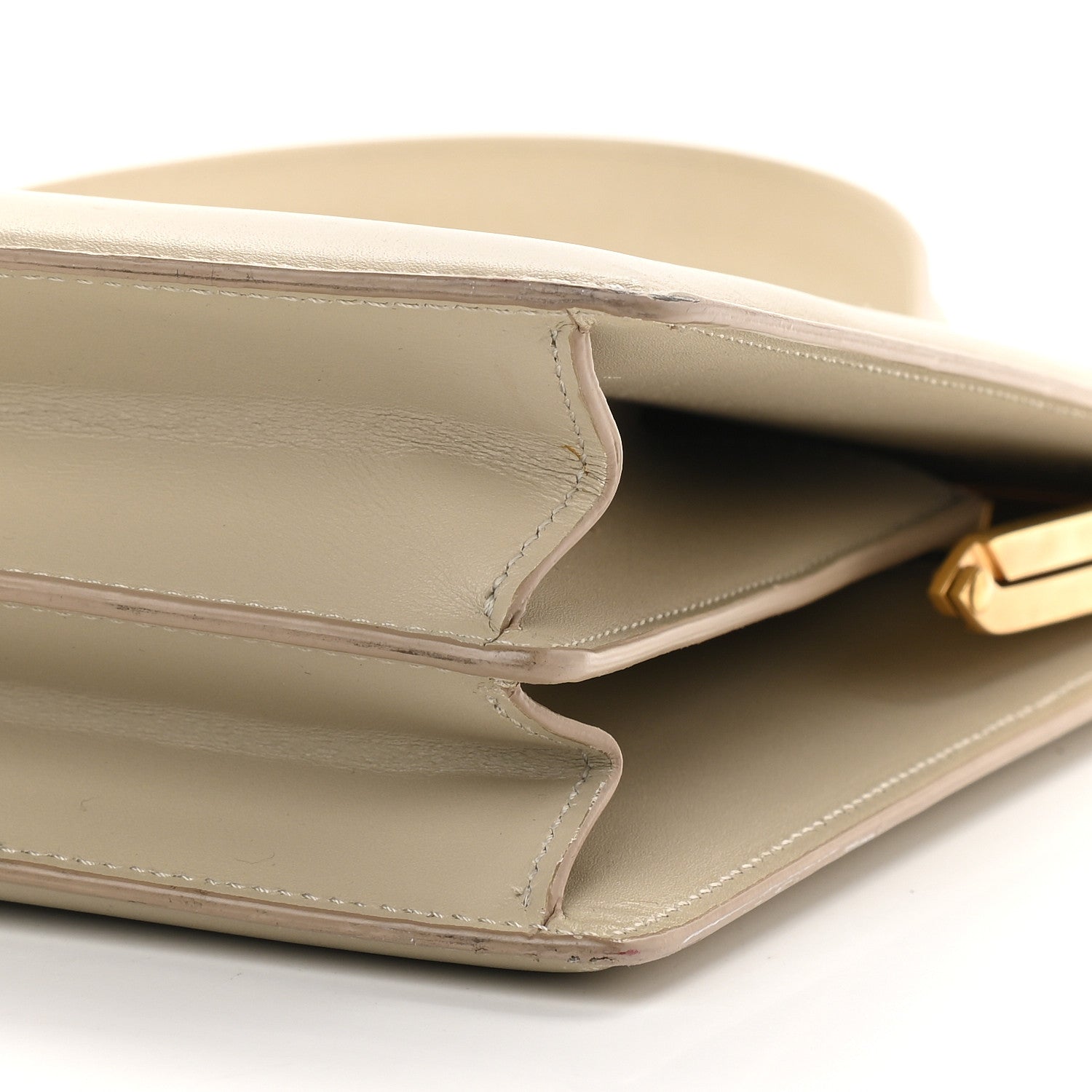 Celine Box Calfskin Medium Clasp Bag Powder 9 of 18