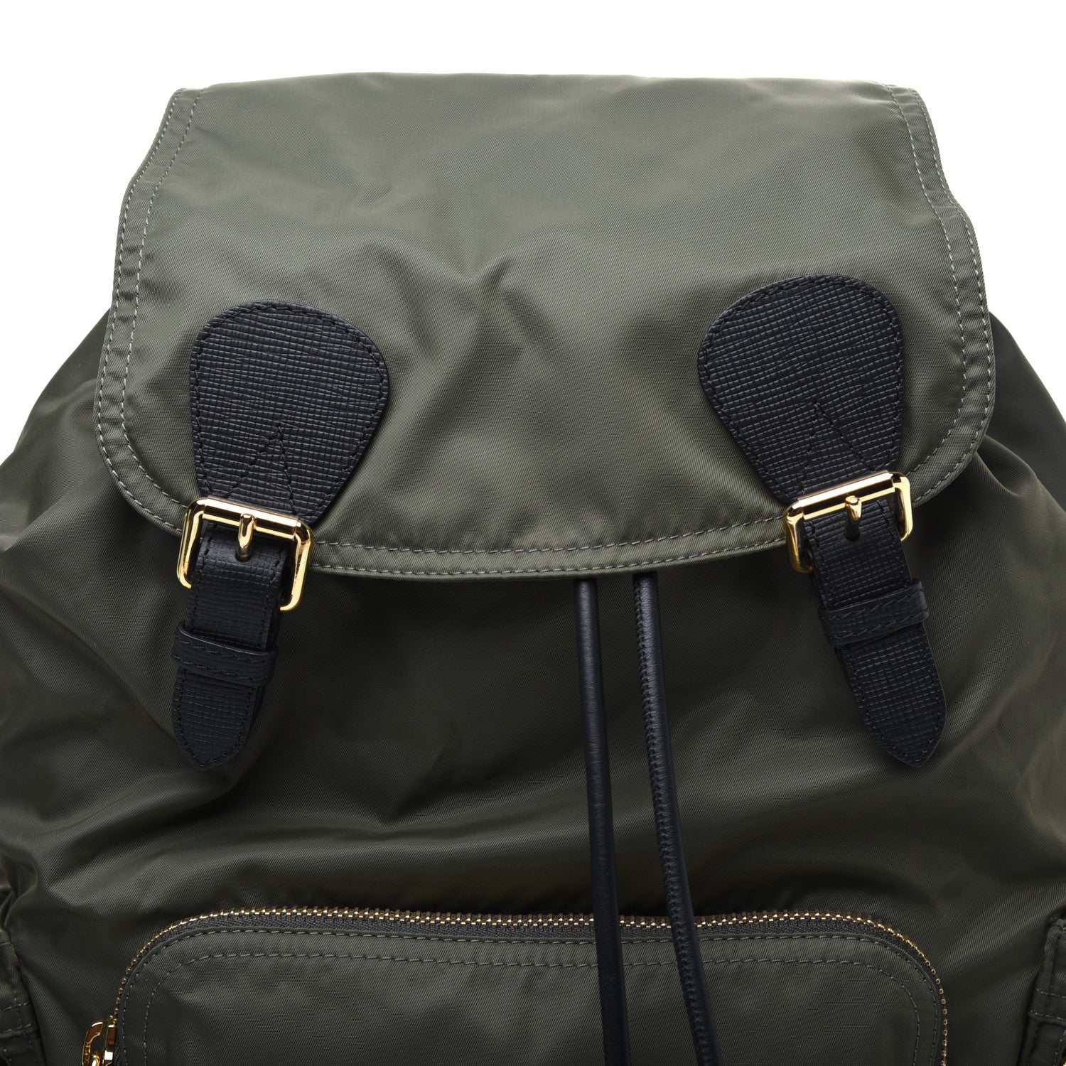 Burberry Nylon Large Rucksack Backpack Canvas Green 11 of 19