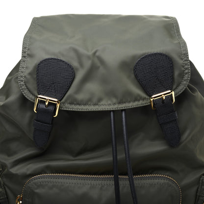 Burberry Nylon Large Rucksack Backpack Canvas Green 11 of 19