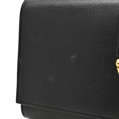 Saint Laurent Textured Calfskin Classic Y Ligne Clutch Black 11 of 11