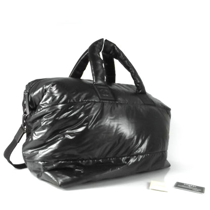 Chanel Nylon Coco Cocoon Duffle Bag Black 3 of 9
