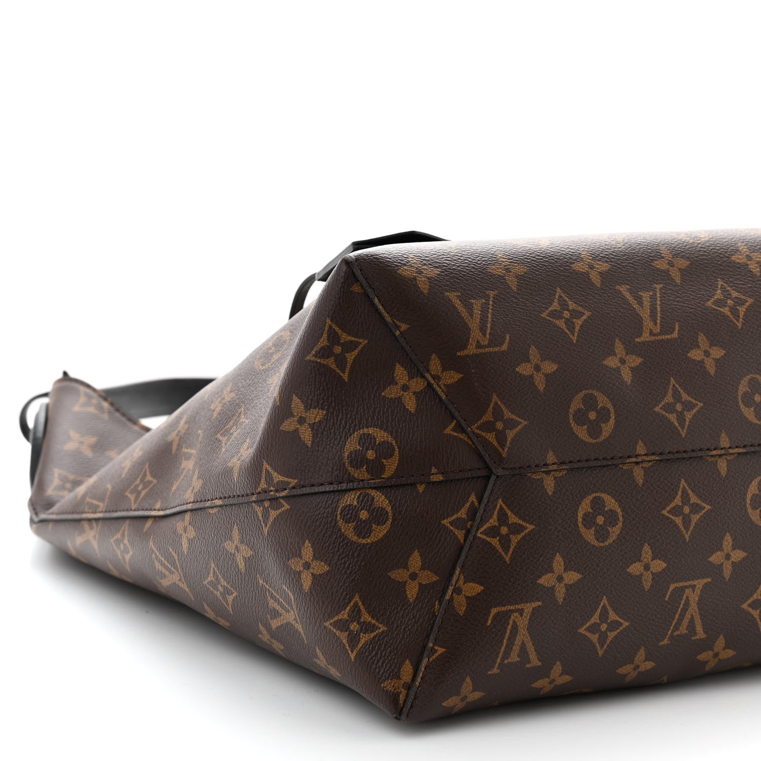 Louis Vuitton Monogram Flower Hobo Black 9 of 10