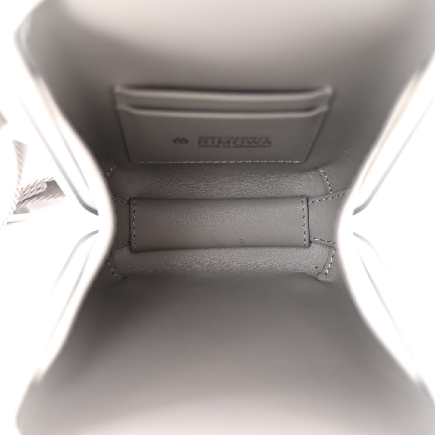 Aluminum Personal Sling Clutch Silver