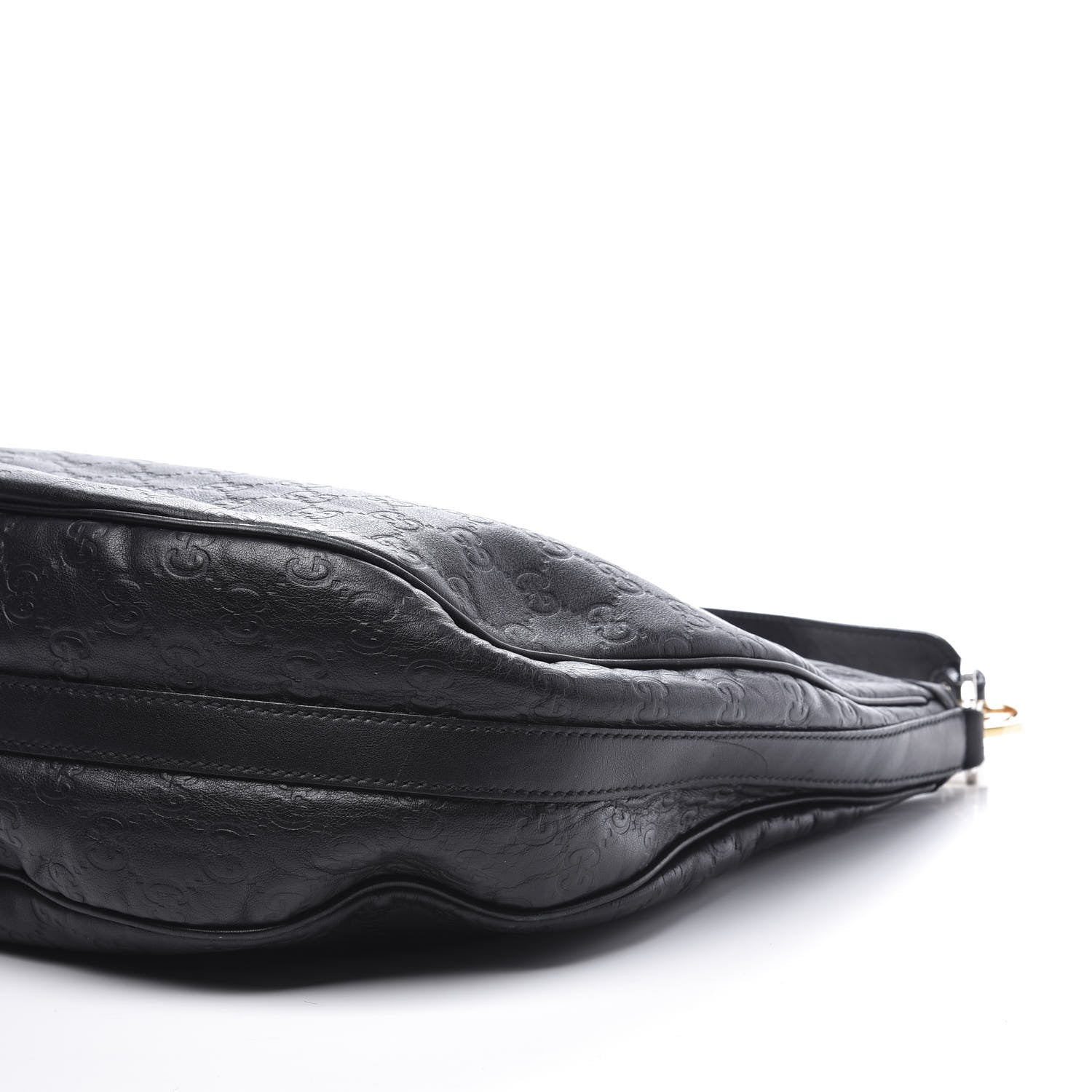 Gucci Guccissima Medium GG Twins Hobo Black 9 of 12
