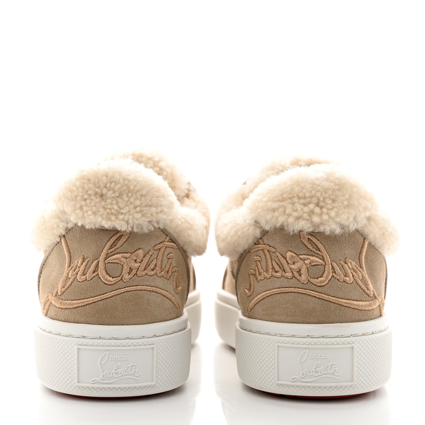 Suede Shearling Fun Vierissima Flat Sneakers 37 Atlas