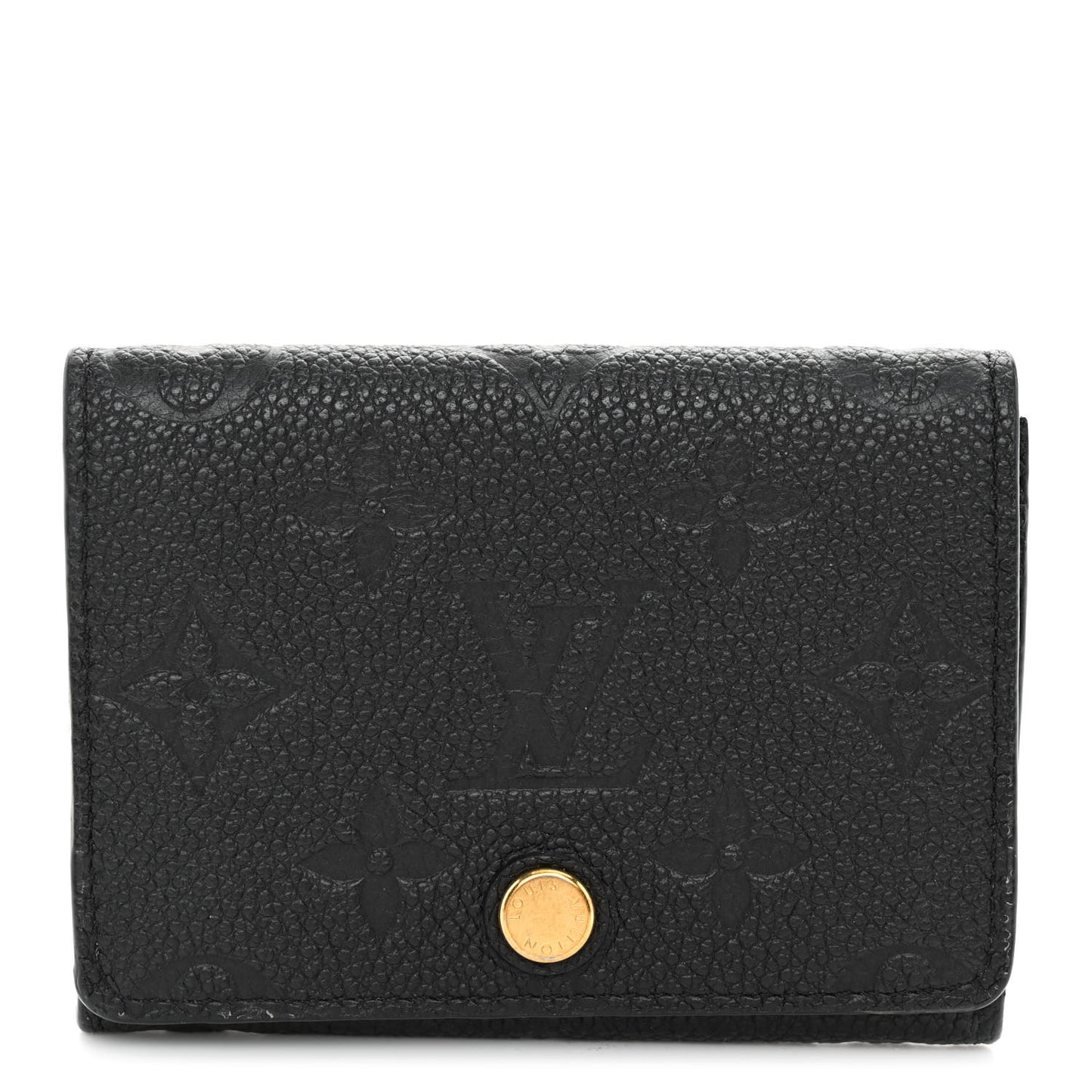 LOUIS VUITTON Empreinte Business Card Holder Black