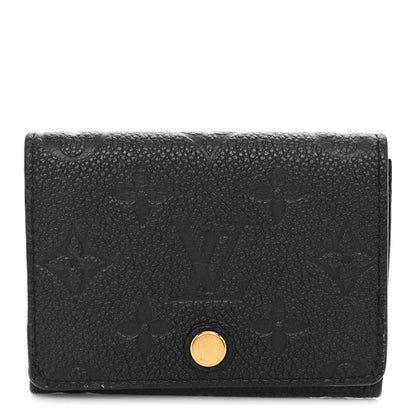 Louis Vuitton LOUIS VUITTON Empreinte Business Card Holder Black 1 of 6