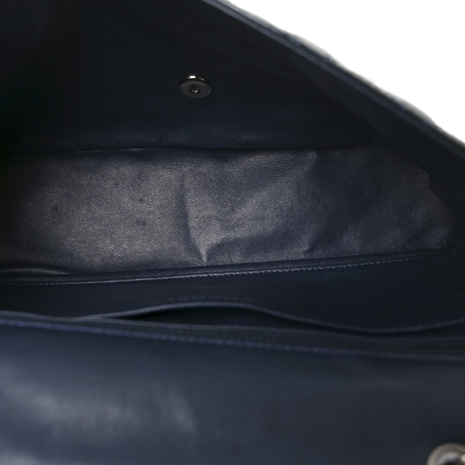 Chanel Patent Quilted Jumbo Single Flap Navy 5 of 10