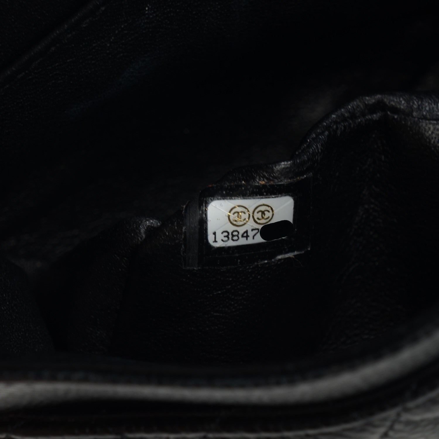 Chanel Caviar Quilted Medium Double Flap Black 7 of 8