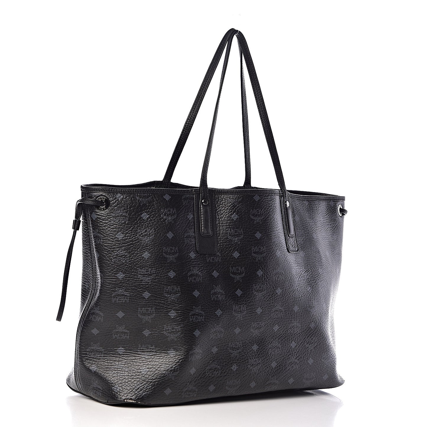 Visetos Large Liz Reversible Shopper Tote Black