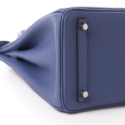Hermes Togo Birkin 30 Bleu Brighton 6 of 11