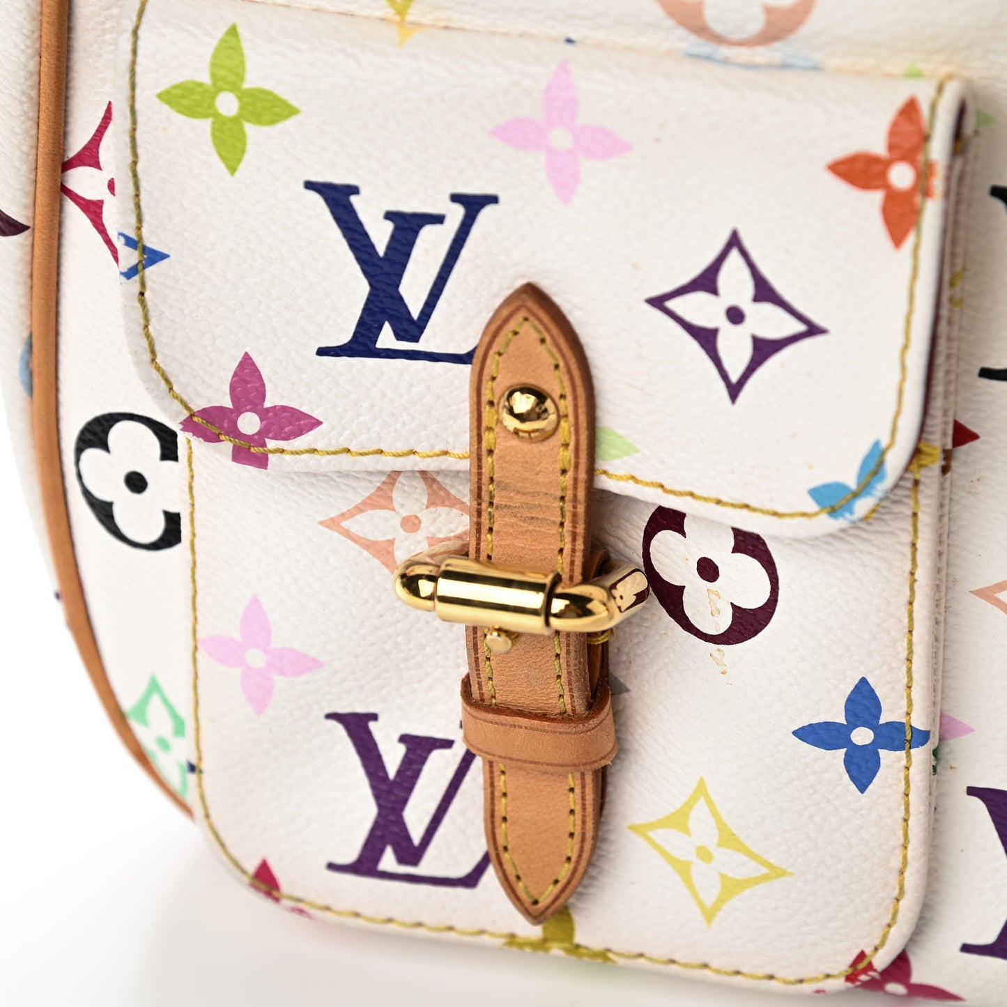 Monogram Multicolor Lodge PM White