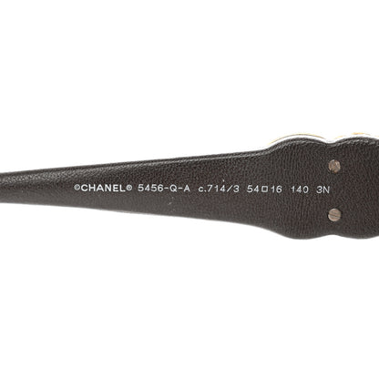 Chanel Acetate Square Cat Eye CC Sunglasses 5456 Tortoise 5 of 7